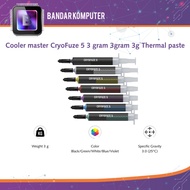 Cooler master CroyoFuze 5 3 grams 3 grams 3g Thermal paste