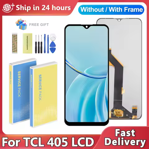 For TCL 405 406 408 405A 405K 405J LCD Display Touch Screen Digitizer Assembly Replacement T506D T50