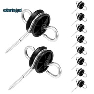 10Pcs Electric Fence Gate Handle Anchor Electric Fence Insulators Fence Wire Insulators for Electric