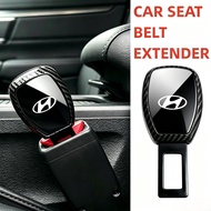 Car Carbon Fiber Seat Belt Extension Plug Buckle Seatbelt Clip Adjustable Extender For Hyundai I10 I