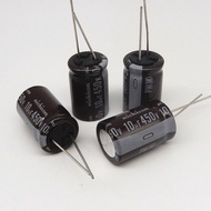 ถูกสุด! แพ็ค3ตัว  capacitor  อลูมิเนียม Electrolytic Capacitor  10uf 16v 25v 50v 100v 250v 450v ส่งท