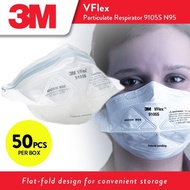 3M™ VFlex™ Particulate Respirator 9105, N95, 50pc/box