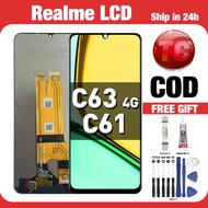 LCD REALME C61 4G/ C63 4G/ Narzo N63 4G/ N61 4G Compatible For Original Glass Touch Screen Digitizer