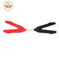 【hzswankgd2.sg】2Pcs/Set -Plated Copper Alligator Clip Kelvin Four Clip  Clips