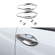 Honda HR-V HRV Vezel 2014 - 2021  ABS Chrome Car Door Handle Protector Trim Sticker Accesso