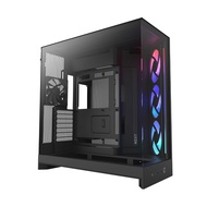 ATX CASE (NP) NZXT H9 FLOW RGB [2025] BLACK : CM-H92FB-R1