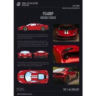 Thrill of collector ferrari 488 pista rosso fuoco