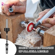 [Menolana] Pen Mandrel Portable Pen Rotary Tool for Wood Turning Lathe Wood Lathe Parts