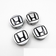1Pc 58MM Wheel Center Hub Caps For Honda 58mm Silver Chrome Civic Accord HRV CRV car styling accessories