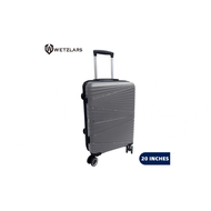 Global House WETZLARS กระเป๋าเดินทาง 20 นิ้ว รุ่น Cheryl-G20 ขนาด38x21.5x56 สีเทา รับประกันของเเท้!