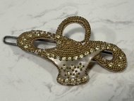 Alexandre de Paris hair clip 水晶髮夾