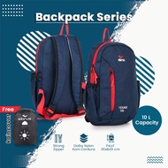 Men's and Women's Backpack Mini Backpack 10L Small Backpack Dolby Nylon Cordura Combination