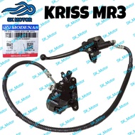 Modenas KRISS MR3 Original Front Disc Brake Assy / Caliper + Master Pump + Lever + Brake Hose 53000-