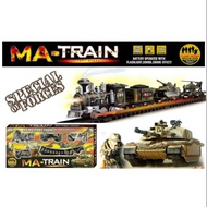 Ma-train train set Large military train