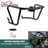 NX400 NX500 Engine Guard Highway Crash Bar For Honda NX 400 500 2024 Motorcycle Frame Protection Upp