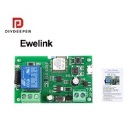 Diydeepen 433MHZ Sonoff Ewelink USB DC 5V และ AC DC 7-32V ประตูอัตโนมัติ โมดูลรีเลย์สวิทช์ไร้สาย tuy