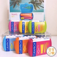 Hermès Full Color CURAPROX Travel Set (Toothbrush Industry Hermes) CS5460 Soft Toothbrush Abroad Off