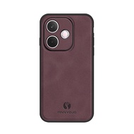 Ốp da cho Oppo A5 PRO A5i A5X 2025 trường hợp mềm mờ cạnh nhựa TPU bảo vệ bìa cho a5pro oppoa5pro a5