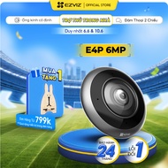 EZVIZ E4P 6MP WIFI Camera Panoramic Fisheye - Panoramic Fisheye, AI Human Identification, Conversati
