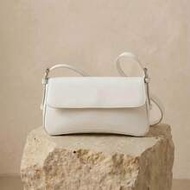 Women's Minimalist Shoulder Bag, Maroon Small Bag, Baguette Bag, Simple Shoulder Bag, Burgundy Under