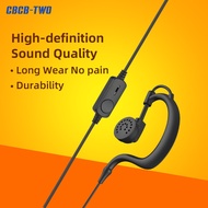 CBCBTWO GT-911 GT-408 GT-268 walkie talkie Headset Applicable to various 2-Pin Earpiece