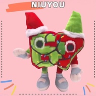 NIUYOU Festive 67 Artful Plushie, Festive Brainrot 67 Plush Stuffed Doll Festive 67 Plush Doll,  Cut