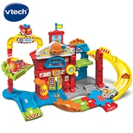 伟易达（Vtech）神奇轨道车声光拯救消防局 男孩玩具 模型小孩声光轨道儿童 儿童礼物