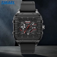 SMAEL New Daily Mens Sports Watch Waterproof Luminous Dual Time Men LED Digital Watches Casual Elect