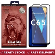 Tempered Glass Poco C65 Poco C75 Screen Protector 9H Tempered Glass