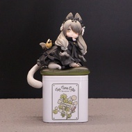 Shadow Mage Tea Party Cat Sitting Can Civet Cute 2D Doll Ornaments