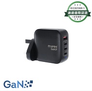 ProMini GT100s (UK版) Tri-PD + QC GaN 100W 插牆式快速充電器