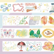 【膠帶】異想世界 和紙膠帶 手帳隨心配 10米卷