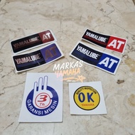 Yamaha warning stickers, warning stickers, yamalube stickers, Ok stickers, 3 year stickers, mio warr