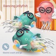 Electric jellyfish with music and light functions that can dance--Octopus Model，Movable Children's U