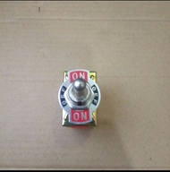 6 KAKI Saklar ON Off On motor variasi mobil Switch On Off On Power Push Button Lampu Besar Mesin Bes