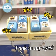 Answer Me Four-Gong Grid Button Sound Toy Keychain Stress Relief Toy Cute UV Sticker Craft Bag Penda