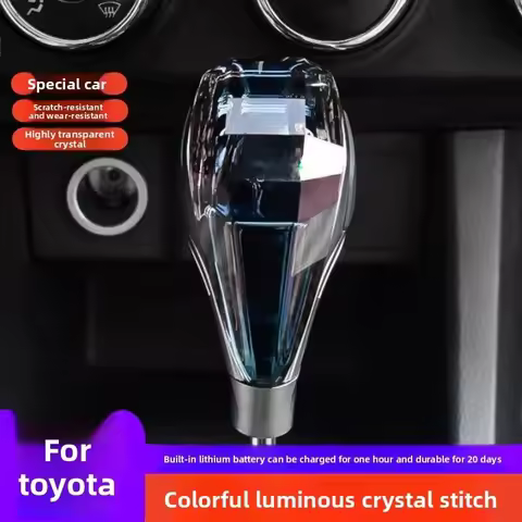 for Toyota Camry RAV4, Asian Dragon Corolla, Ling Shang Lei Ling, crystal gear lever modification, i