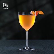 CT2701 CRISON Nick and Nora Coupe Cocktail Glasses - Handblown Small Plain Vintage Coupe Glass to Se