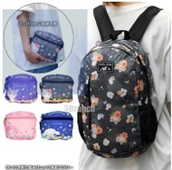 Sanrio 大容量 可摺疊 旅行袋 收納書包 防水背囊 Hello kitty 玉桂狗Kuromi Melody