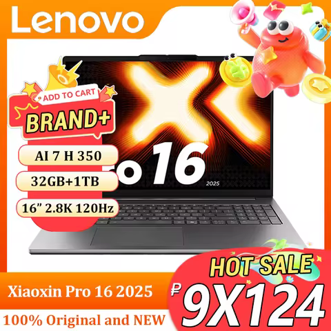 Lenovo Xiaoxin Pro16 2025 AI 7 H 350 32+1TB 16-inch 2.8K OLED Screen Grey