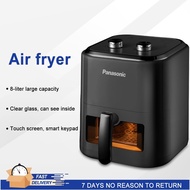 Panasonic Air Fryer Smart Air Fryer 8L High Powe Visible Window Easy Cleaning Digital Air Fryer Mult