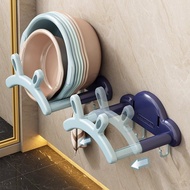 UFO Washbasin Storage Rack Toilet Perforation-Free Storage Rack Bathroom Retractable Wall-Mounted Ba