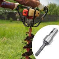 [vsrhkq] Ground Auger Drill Adapter Electric Drill to Auger Adapter Drill Bit Adapter