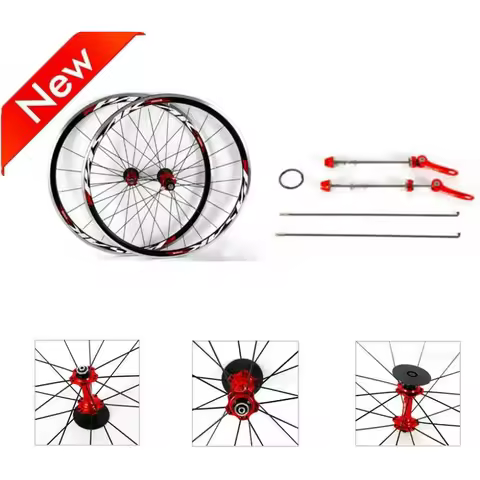 700C Road Bike Bicycle Wheel 7/8/9/10/11 Speed Freewheel Front Rear Wheelset Open File 20 Hole Alloy