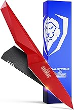 DALSTRONG Paring Knife - 3.75 inch - Shadow Black Series - Marauder Red Edition - Red Non-Stick Coat