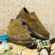Tsubasa.Y│UK10 Dr.Martens 麂皮低筒馬汀 L01 墨綠色 英製 皮鞋