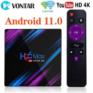 H96 MAX RK3318 Smart TV Box 11 4G 64GB 32G 4K Wifi BT Media Player H96MAX TVBOX 10 Set Top Box 2GB16GB