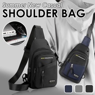 【HOT】Waterproof Oxford Crossbody Bag Shoulder Sling Bag Multifunction Short Travel Messenger Chest Pack For Male/Men's