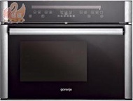 【鵝媽媽生活館】歌蘭尼Gorenje-BOC6322AX☆崁入式蒸爐蒸烤爐蒸烤箱☆主動散熱低溫門A級節能