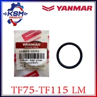 แหวนยางรองฝาปิดเฟืองปั๊มน้ำมันเครื่อง TF75-TF115 LM / TF120DI แท้ YANMAR 103854-32051 อะไหล่รถไถเดินตามสำหรับเครื่อง YANMAR (อะไหล่ยันม่าร์)